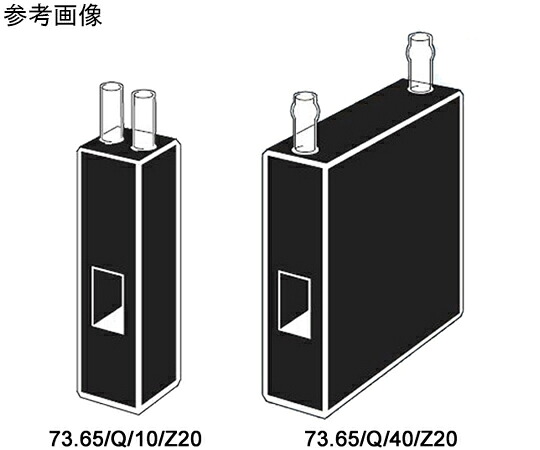 店内全品ポイント5倍★要エントリー★Starna Scientific 大型窓ディゾリューションフロー石英セル　チューブ接続口付き　光路長：20mm　Z高さ：8.5mm　1.440mL 1個 73.65/Q/20/Z8.5｜Shop de clinic店 111,725円