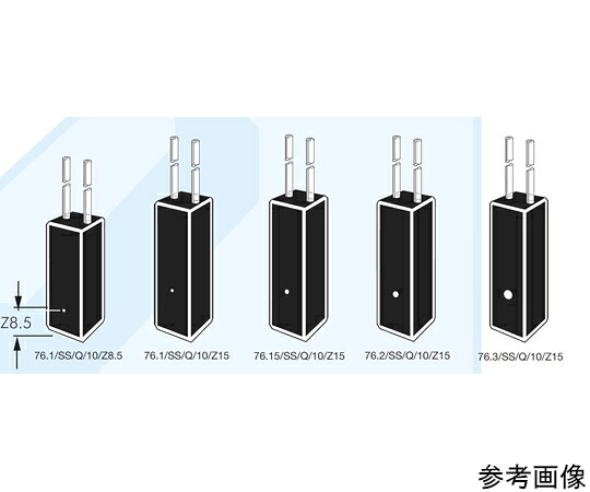 店内全品ポイント5倍★要エントリー★Starna Scientific 丸窓HPLCフロー石英セル　ステンレスチューブ付き　光路長：10mm　Z高さ：8.5mm　0.008mL 1個 76.1/Q/10/Z8.5｜Shop de clinic店