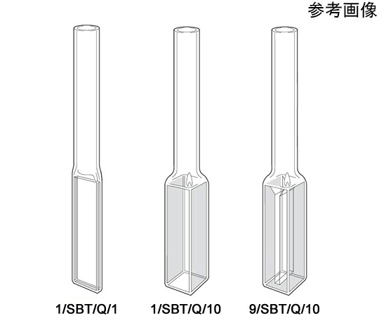 Starna Scientific 角型水晶独居室 管付き添い人（SBT） 光路長：10粍 3.500mL 軍事基地面がまえ：Type.1 1個 1/SBT/Q/10 その他-花・ガーデン・DIY