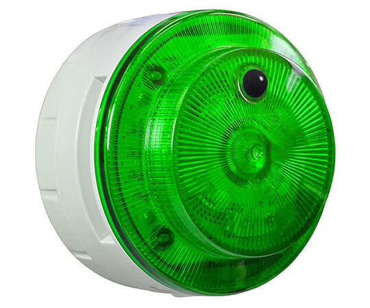 日惠製造所 音吐案内書器Φ100 ニコUFO myubo 人感検知器 緑であること DC12～48V 1個 VK10M-D48JG-KB