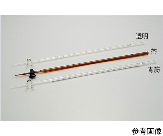 宮原計量器製作所 茶ビュレット　ガラス活栓　10mL　 1個 bt11-10