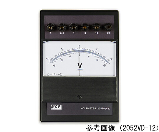 Shanghai MCP DC起電力計 ±0.3/1/3/10/30 V （真っただ中零位） 1台 2052VD-12