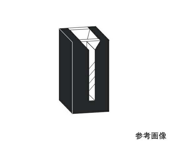 東ソー 小型マイクロブラックセル（2面澄み切った） 0.800mL 融ける水晶 1個 T-17M-UV-20