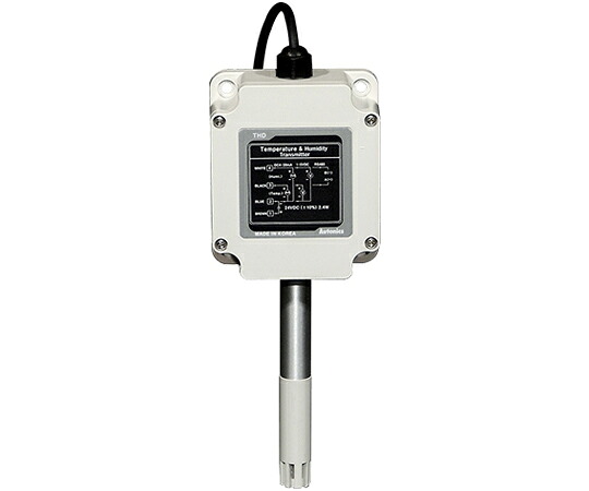 オートニクス 体温・湿度合わせる器 （無見せびらかすウォールマウント/100粍/RS485メール交換最終生産物） 1個 THD-W1-T
