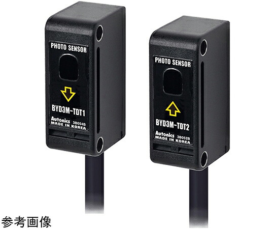 オートニクス 小型光電センサ　（直透過型/検出距離3m） 1個 BYD3M-TDT-P