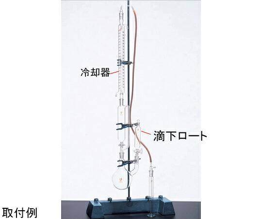 クライミング 滴下ロート　（目盛付）　100mL　下19/38　水銀定量 1個 CL0340-02-10S