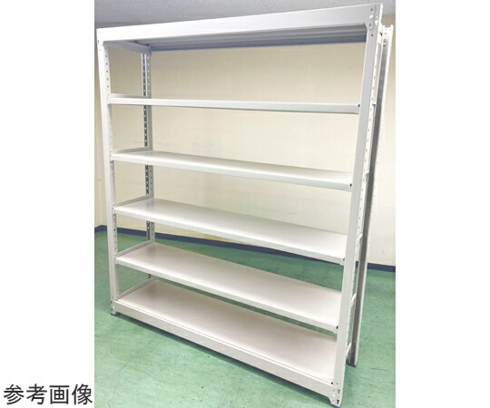 明興関包スチール写真 中量ボルトレスラック 増連 H2100×W900×D450粍 全ての存在6段増連 1組 MN30-7345-6R