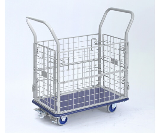 金沢車輌 スチール網台車　小型　フットブレーキ付　完成品 1台 NHT-107+FB