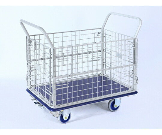 金沢車輌 スチール網台車 大型 フットブレーキ付 完成品 1台 NHT-307+FB