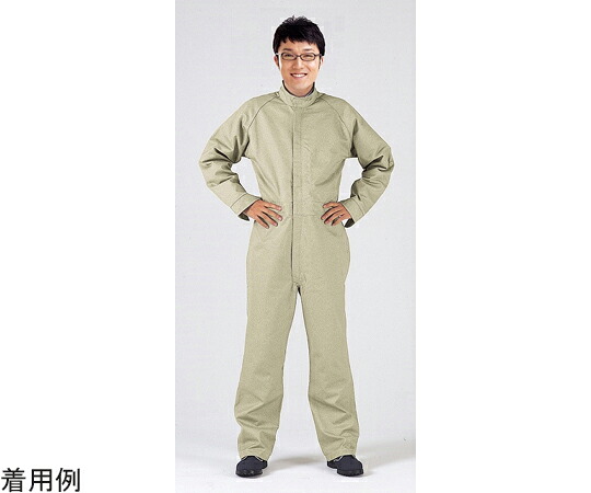 帝健 アラミド綿混耐熱つなぎ服　4Lサイズ 1枚 CWW51(4L)