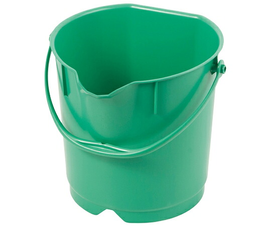 バーテック バーキンタX　カラーバケツ　9L　緑 1個 BKXCB-9G