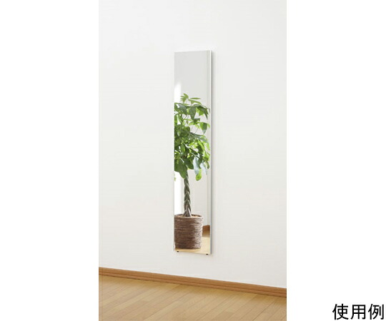 Jフロント建装 スリム姿見ミラー　30×150cm　シルバー 1個 RM-3-S