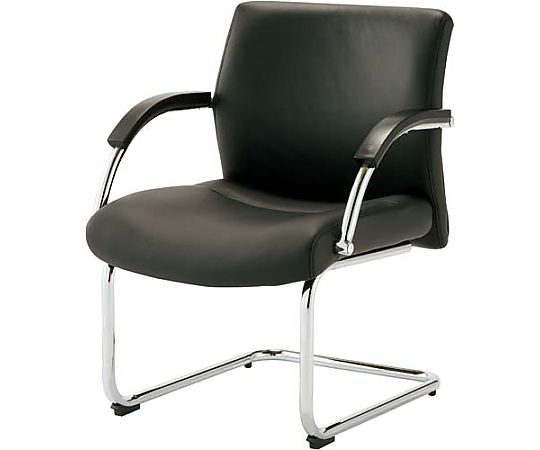 CLOVE アコールチェア　本革ブラック　肘付 1台 Z-TCK11-LB 27,957円