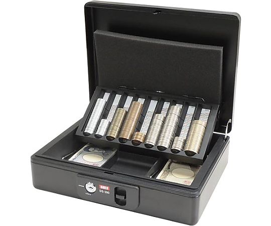 店内全品ポイント5倍★要エントリー★DAITO 手提金庫 1台 DS-390B|Shop de clinic店