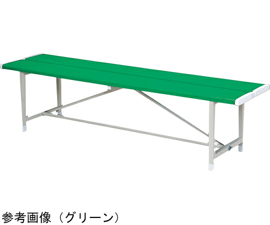 モリマーキンキ 樹脂背無ベンチ ブルー W1505×D370×H390mm 1台 RA-1500B|Shop de clinic店