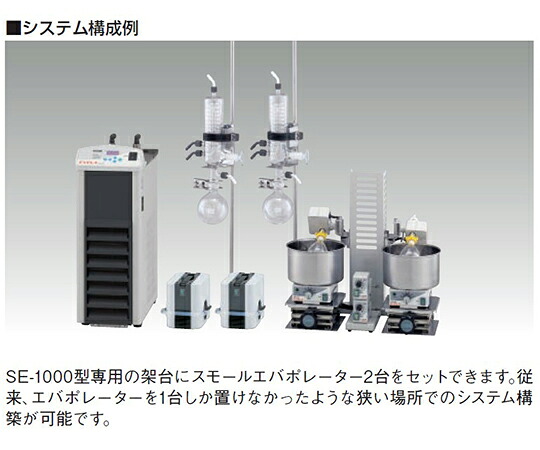 東京理化器械（EYELA） 2台取付用金具セット　SE-1000型用 1セット