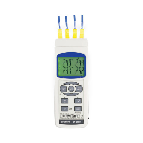 店内全品ポイント5倍★要エントリー★4チャンネル温度計CT-05SD|Shop de clinic店