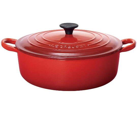 ル・クルーゼ ル・クルーゼ　トラディション　ココットジャポネーズ　24cm　25052-24-06　チェリーレッド 1個 6869010
