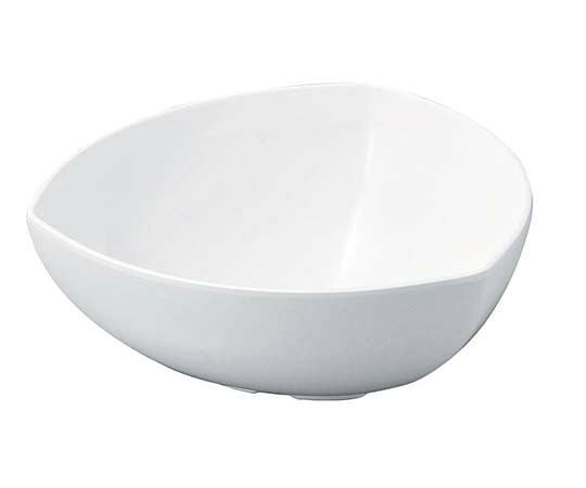 若泉漆器 ニューホワイト 三角胴張深鉢 28cm 1個 261310
