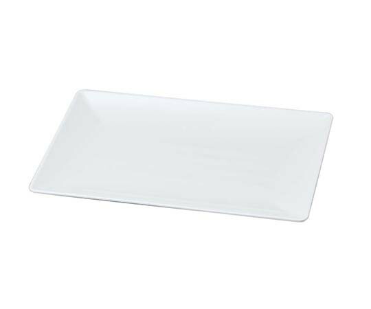 若泉漆器 ニューホワイト　長角筋入盛皿　45cm 1個 261590