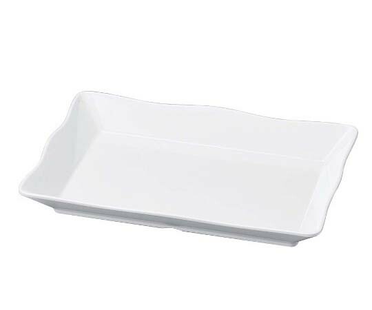 若泉漆器 ニューホワイト 波型羽反盛鉢 41cm 1個 261670