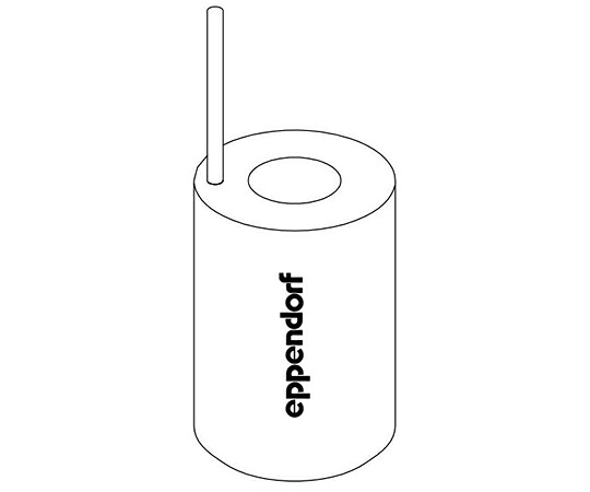 エッペンドルフ・ハイマック・テクノロジーズ アダプター Eppendorf Tube 5.0mL A-4-38用 丸型バケット装備 1セット 5702 733.008