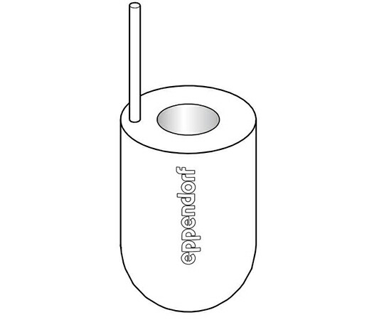 エッペンドルフ・ハイマック・テクノロジーズ アダプター　Eppendorf　Tube　5.0mL　F-34-6-38用 1セット 5804 777.000