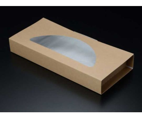 容器に並べる表現スタイル 手工芸品ピッツァBOX窓付 10in 二分の一 300枚入 1容れもの(300枚入) 553219