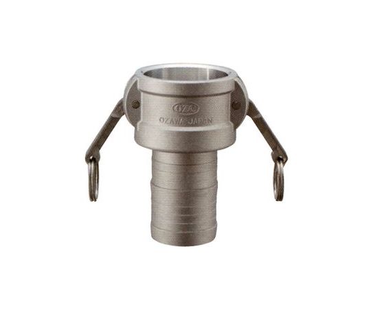 小澤物産 軽銀 ホースシャンク型カプラー 1個 OZ-C-AL-80A