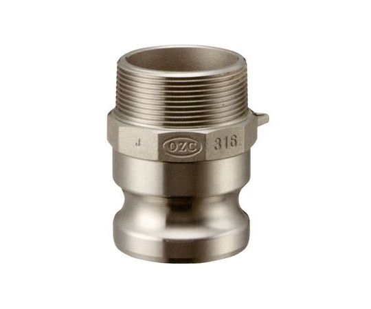 小澤物産 SUS　雄ネジ型アダプター 1個 OZ-F-SUS-50A