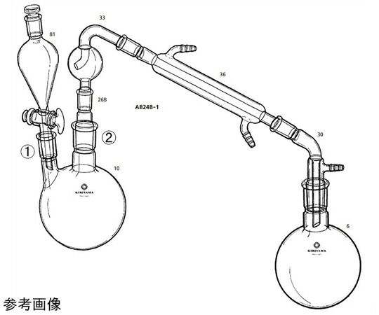 桐山製造所 澄ますとり備える 1書き割り AB24B-1-2