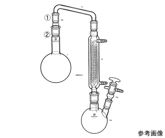桐山製作所 減圧蒸留装置 1セット AB25G-2-2