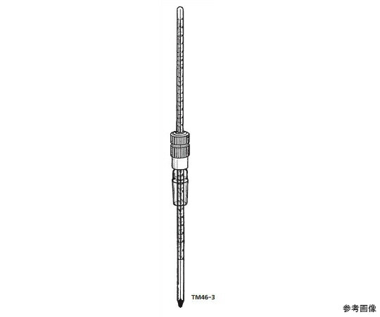 桐山製作所 可動式温度計 1個 TM46-3-2