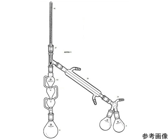 桐山製造所 ノルトンオッテンの分留とり備える 1書き割り AB70B-1-2