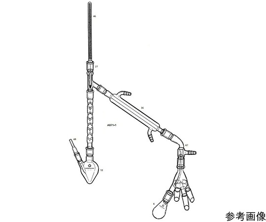 桐山製造所 ビグロー分留備え付ける 1書き割り AB71-1-1