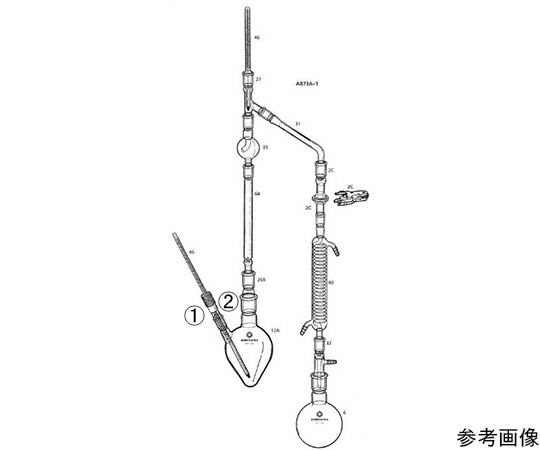 桐山製作所 玉充てん分留管装置 1セット AB73A-1-2 76,849円