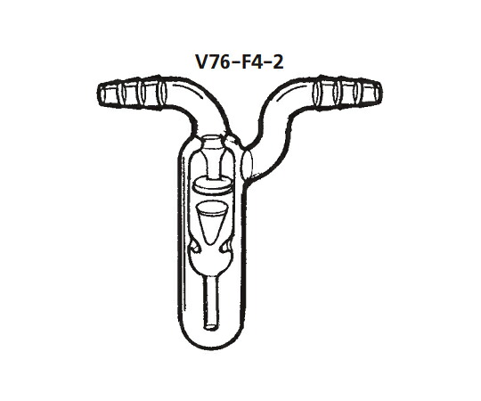 店内全品ポイント5倍★要エントリー★桐山製作所 バブルカウンター 1個 V76-F4-2｜Shop de clinic店