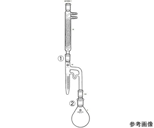 桐山製造所 水分定量とり備える 1書き割り AB100-1-3