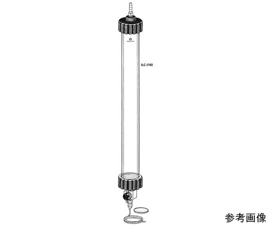 桐山製作所 フラッシュカラム 耐圧0.98MPa以内 1個 ILC-F40-1000