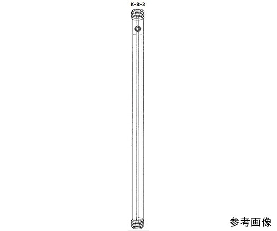 店内全品ポイント5倍★要エントリー★桐山製作所 ILCマイクロガラスカラム 1個 K-8-3-500|Shop de clinic店