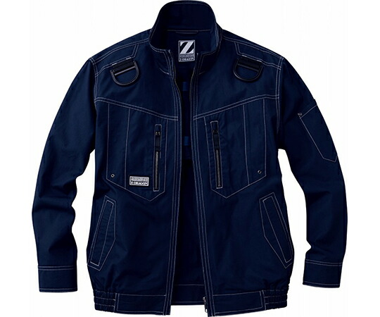 自重堂 空調服長袖ブルゾン　ネービー　5L 1枚 74110