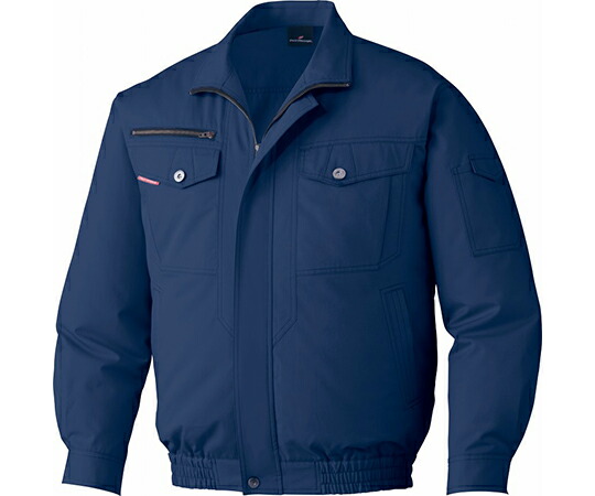 自重堂 空調服長袖ブルゾン　ネービー　S 1枚 87050