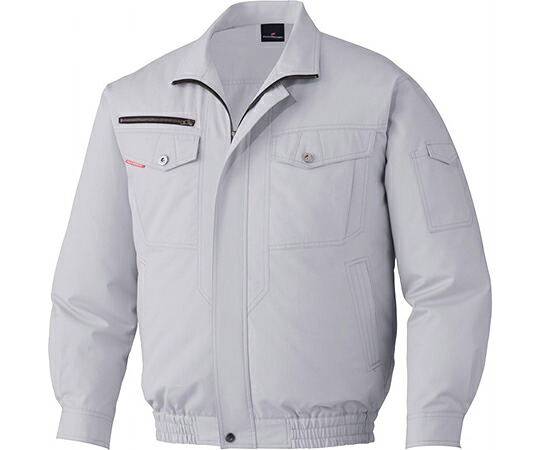 自重堂 空調服長袖ブルゾン　シルバーグレー　5L 1枚 87050｜Shop de clinic店