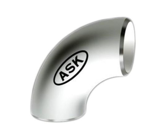 淡路マテリア 白 SGP 90°ロングエルボ 1個 SGPEL-150A