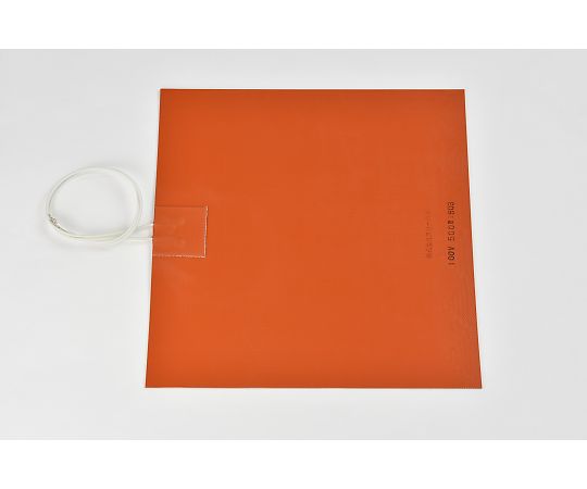 店内全品ポイント5倍★要エントリー★ThreeHigh シリコンラバーヒーター100V 500W 250mm×250mm リード線300mm両面テープ(耐熱200℃)付き 1枚 SR100-500-250-250-P|Shop de clinic店