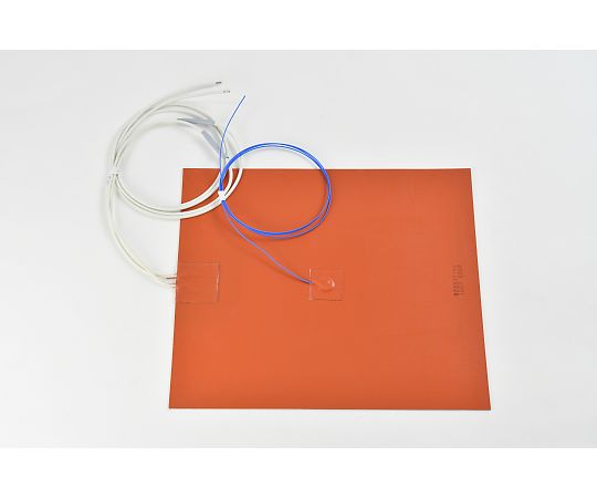 ThreeHigh シリコンラバーヒーター　【熱電対3m、リード線延長3m】　100V　600W　250mm×300mm 1枚 SR100-600-250-300-K3