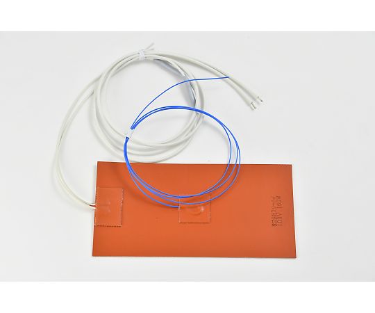 ThreeHigh シリコンラバーヒーター　【熱電対10m、リード線延長10m】　100V　160W　100mm×200mm 1枚 SR100-160-100-200-K10
