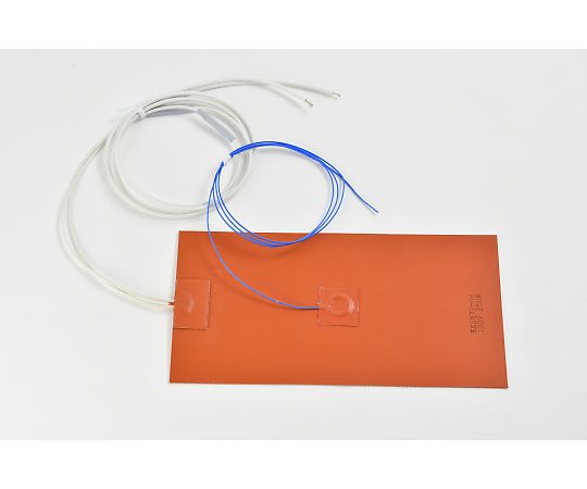 ThreeHigh シリコンラバーヒーター　【両面テープ付き、熱電対5m、リード線延長5m】　100V　250W　125mm×250mm 1枚 SR100-250-125-250-P-K5