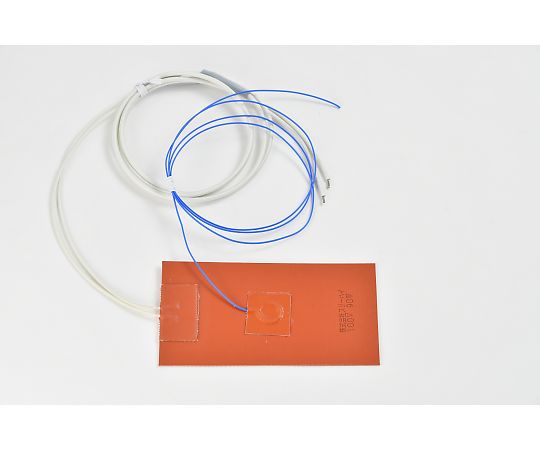ThreeHigh シリコンラバーヒーター　【両面テープ付き、熱電対10m、リード線延長10m】　100V　90W　75mm×150mm 1枚 SR100-90-75-150-P-K10