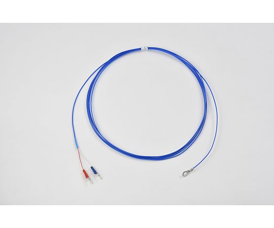 ThreeHigh 体温検知器【熱電対K】デュープレックス（先っちょ溶接）手合い（位置付け2 フッ素脂覆いかぶせる）-先っちょに丸端子付- 1本 TH-8181-10-M